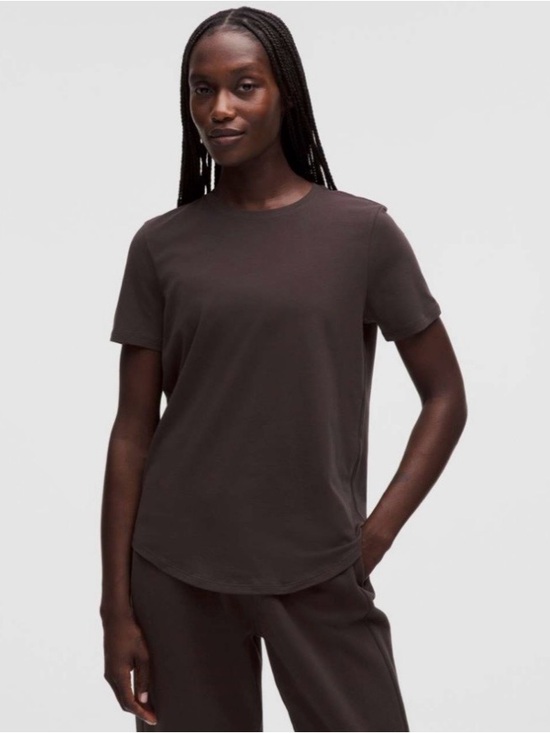 lululemon athletica Tops - lululemon Crewneck Tee size 12 - Black
